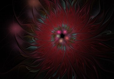 fraktal çiçek