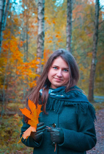 Retrato de una belleza rusa — Foto de Stock