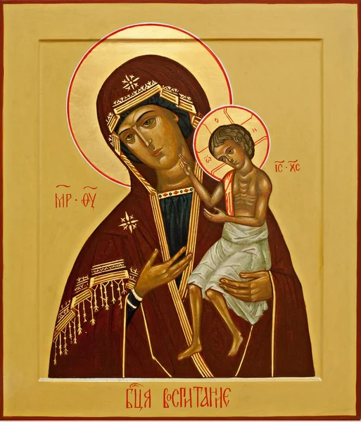 Ikone der Jungfrau Maria — Stockfoto