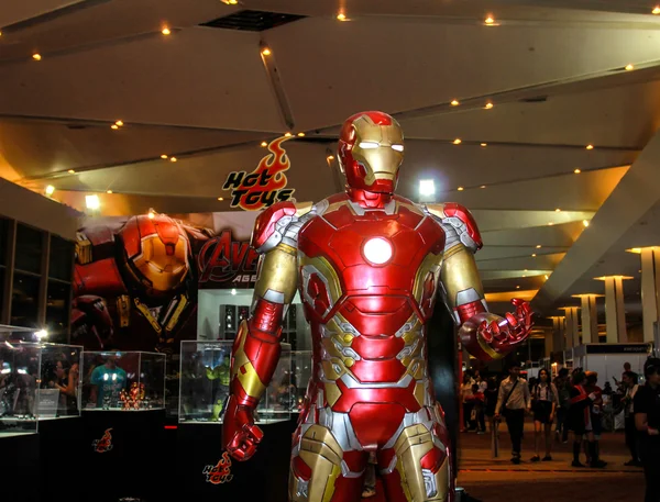 Un modello del personaggio Iron Man dai film e fumetti — Foto Stock