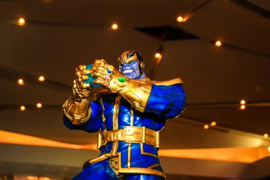 Film ve çizgi roman karakteri Thanos modeli