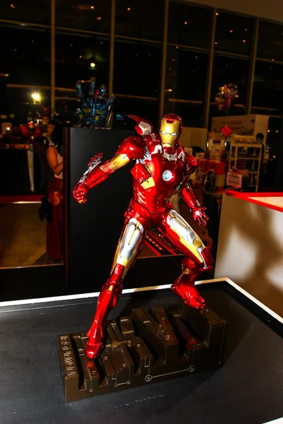 A model of the character Iron Man from the movies and comics — Stock Photo, Image