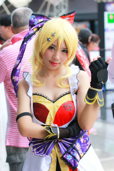 Cosplay 动漫日语 — 图库照片