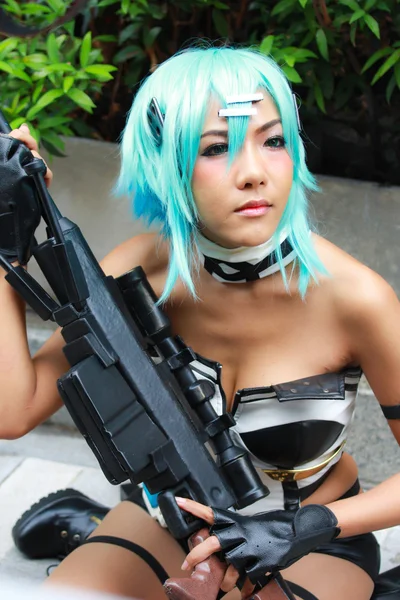 Cosplay Anime Japanese — Stock Photo, Image