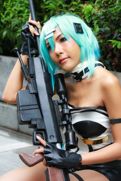 Cosplay Anime Japanese — Stock Photo, Image