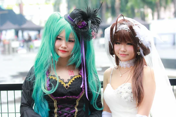 Japanska Anime Cosplay — Stockfoto