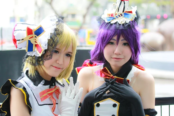 Cosplay Anime Japonês — Fotografia de Stock