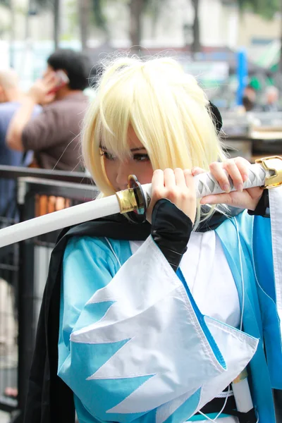 Cosplay anime japonés — Foto de Stock