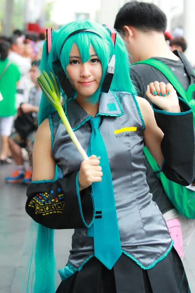 Cosplay anime japonés — Foto de Stock