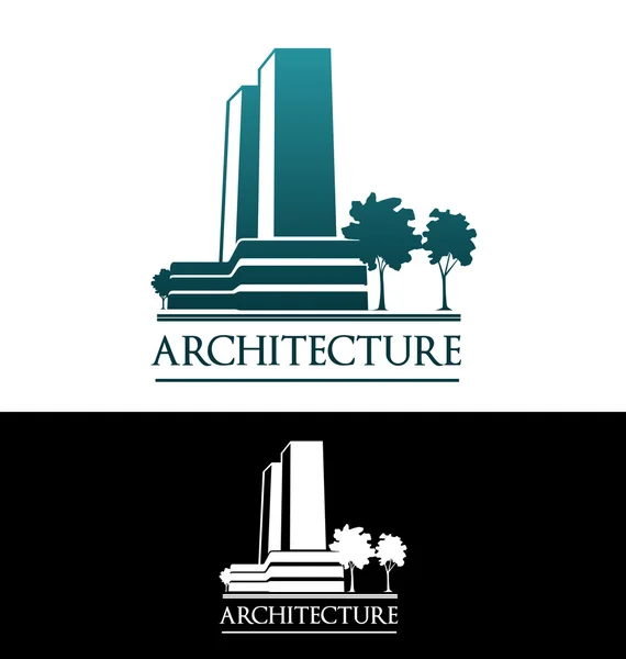 Architecture logo template — Stock Vector