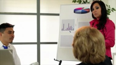 ekip çalışması sunusu kurumsal bir toplantı sırasında