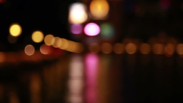 lumières hors foyer et de l'eau 