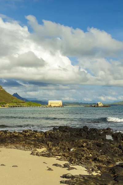 Makai forskning Pier — Stockfoto