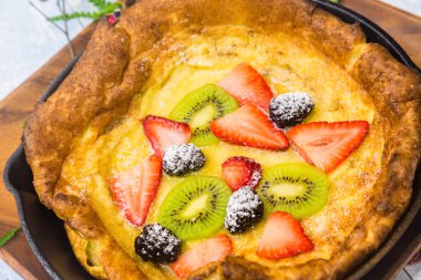 Hawaiian fırın krep