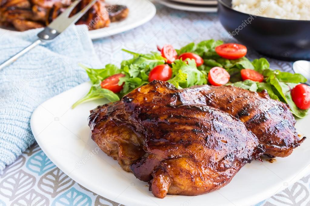 Hawaiian Guava Chicken — Stock Photo © LAMeeks 72001697