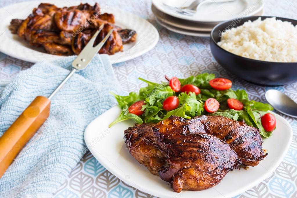 Hawaiian Guava Chicken — Stock Photo © LAMeeks 72002237
