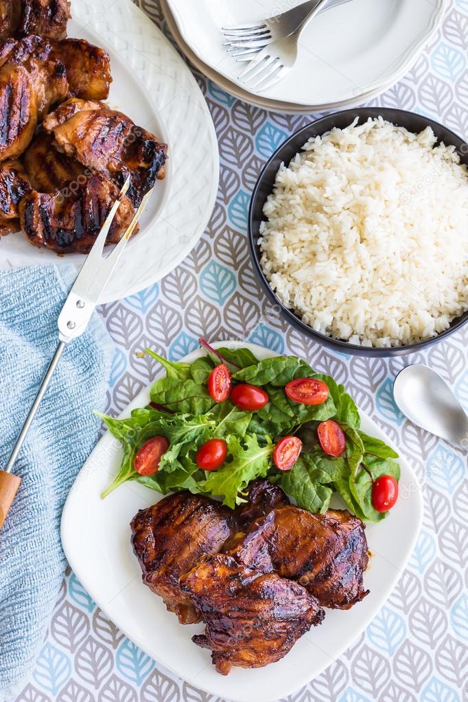 Hawaiian Guava Chicken — Stock Photo © LAMeeks 72002375