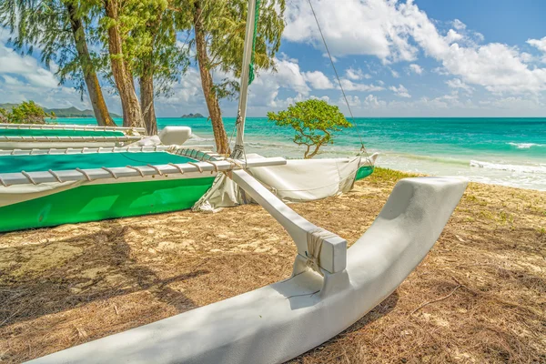 Catamarano di Waimanalo — Foto Stock