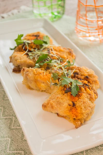 Crusted Baked Chicken — Stock Photo, Image