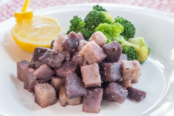 Homestyle Taro kızartması — Stok fotoğraf