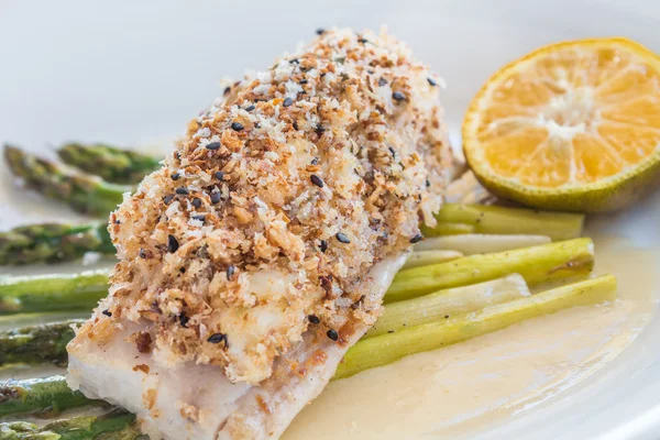 Crusted Mahi Mahi — Stock Photo, Image