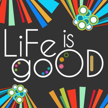 İyi koyu renkli öğeleri hayattır 