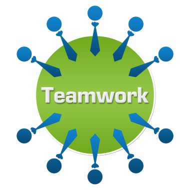 Ekip çalışması insan daire 