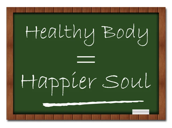 Healthy Body Happier Soul Classroom Board