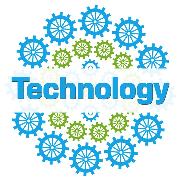 Technology Circular Gears — Stock Photo, Image