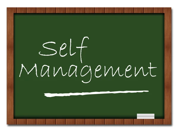 Self Management Classroom Board — Stock Photo, Image