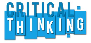 Kritik mavi çizgili düşünme 