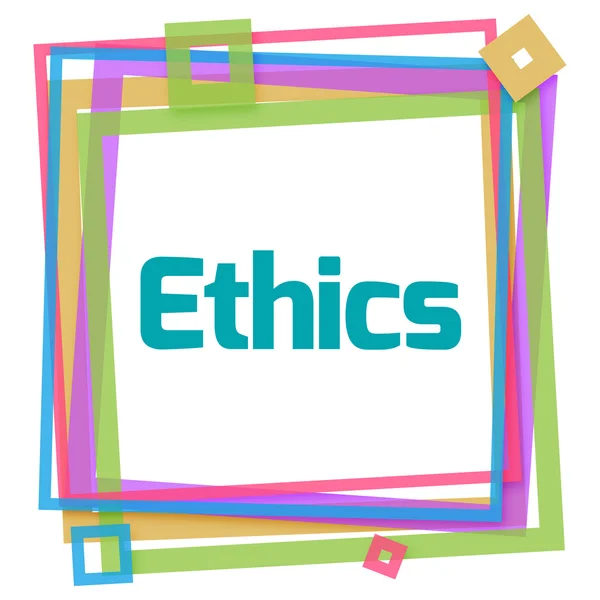 Marco colorido de la ética —  Fotos de Stock