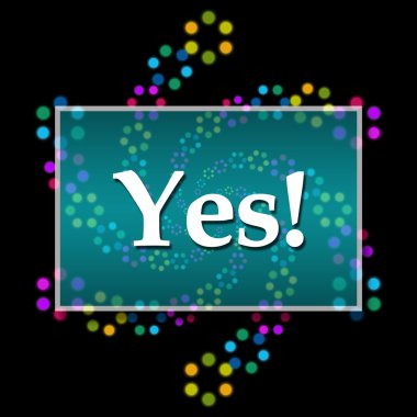 Evet koyu renkli Neon 