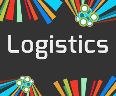 Lojistik koyu renkli öğeleri 