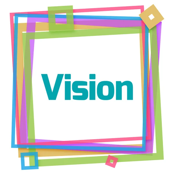 Vision Colorful Frame — Stock Photo, Image