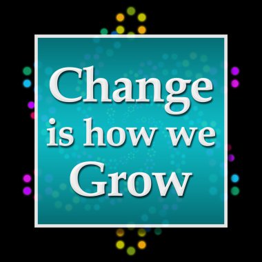 Değişim nasıl biz büyümek siyah renkli Neon 