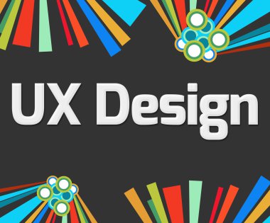 UX tasarım koyu renkli öğeleri 