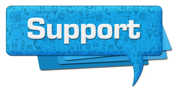 Support Comment Symbol Texture — Stock Photo, Image