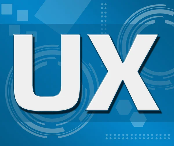 UX absztrakt technikai háttér — Stock Fotó