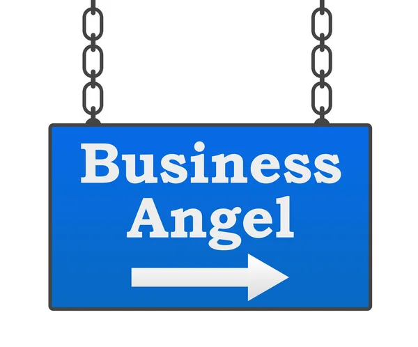 Segnaletica Business Angel — Foto Stock
