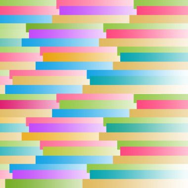 Renkli çizgili arka plan Merkez meydan 