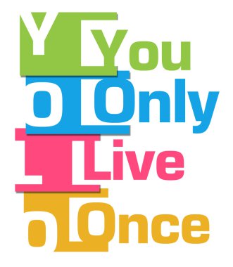 Yolo Abstract Colorful Stripes  clipart