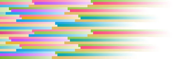 Achtergrond van de kleurrijke strepen links horizontaal — Stockfoto