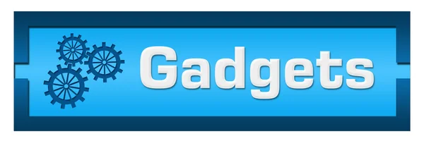 Gadgets Shaded Blue Blocks — Stok Foto