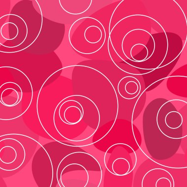 Soyut pembe rasgele daireler arka plan 