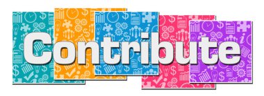 Renkli arkaplan üzerine yazılmış metin ekle.