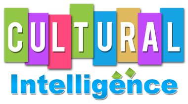 Cultural Intelligence Colourful clipart