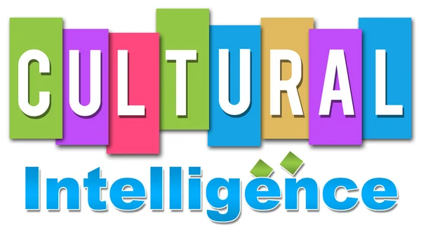 Színes kulturális intelligencia — Stock Fotó