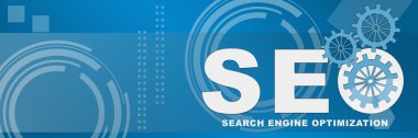 SEO iş stili arka plan afiş
