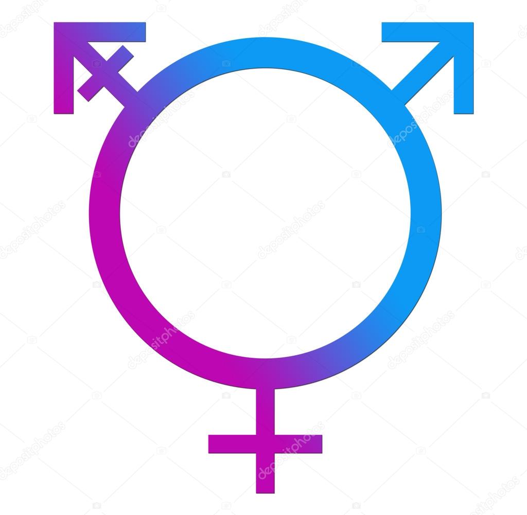 Third Gender Blue Pink Circle